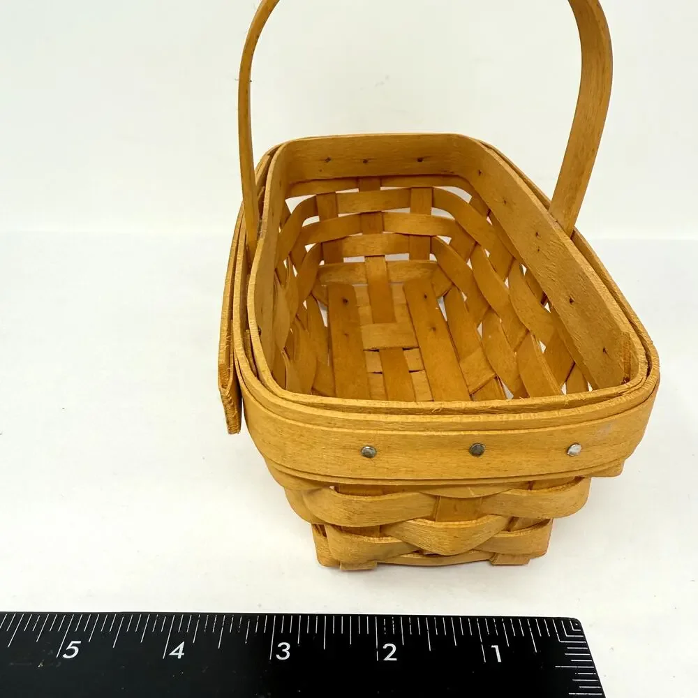 Longaberger Celebration American Cancer Society Handwoven Basket 7